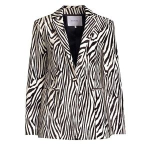 NWT FRAME ZEBRA BLAZER